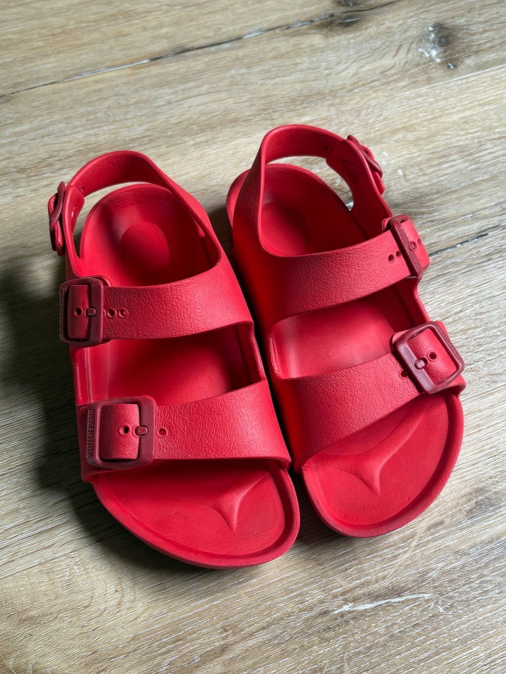Birkenstock Milano EVA Sandals in Red